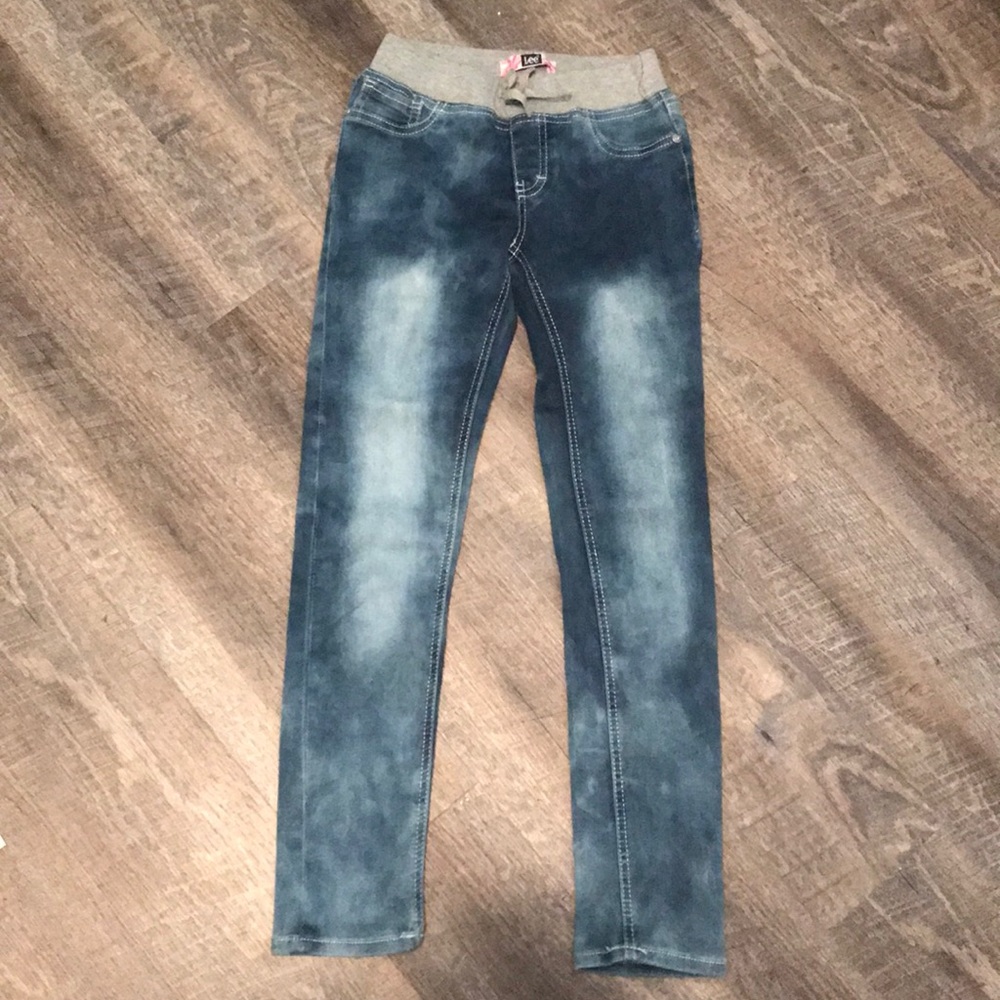 Lee Girl stretch blue jeans size 10